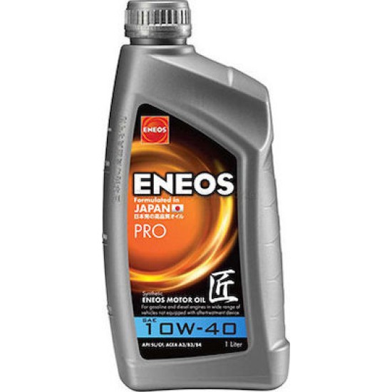 Eneos Συνθετικό Λάδι Αυτοκινήτου Pro Synthetic 10W-40 1L
