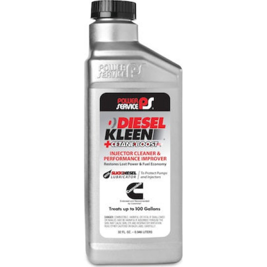 Power Service Diesel Kleen + Cetane Boost Πρόσθετο Πετρελαίου 946ml