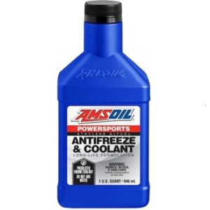 Amsoil Powersports Antifreeze Coolant Bluoil