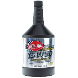 Red Line 15W50 Motorbike 946ml bluoil